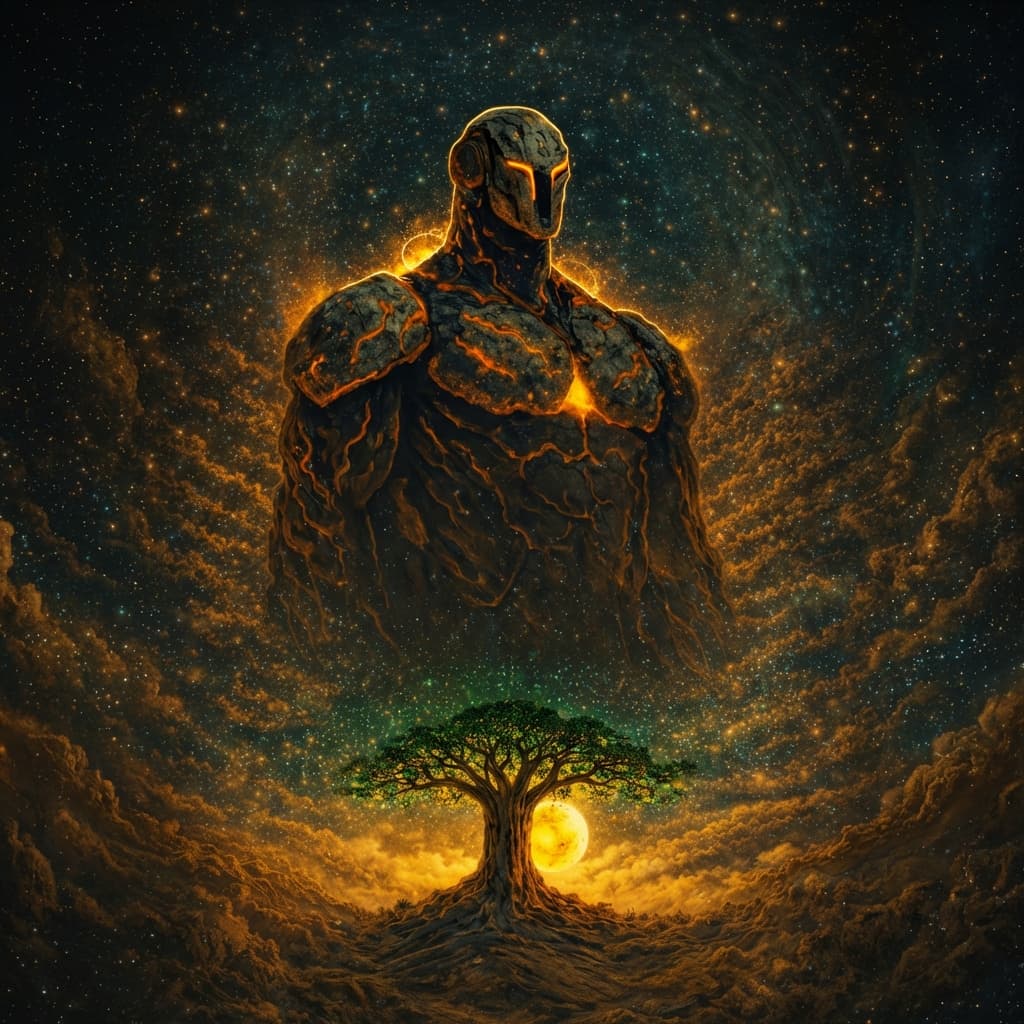 Afolabi gazing at the Future Lagos skyline